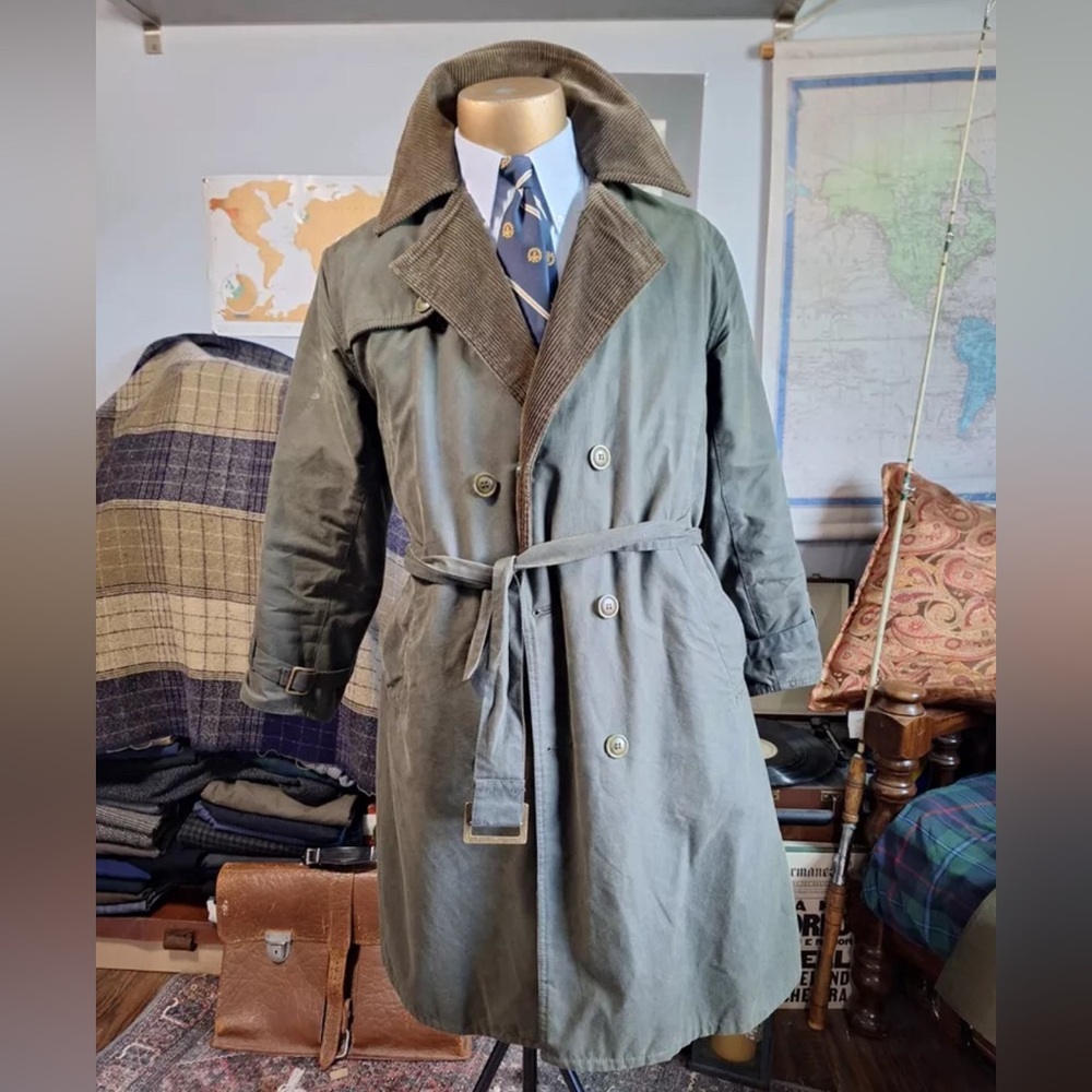 Barbour men's Trench Coat 34"